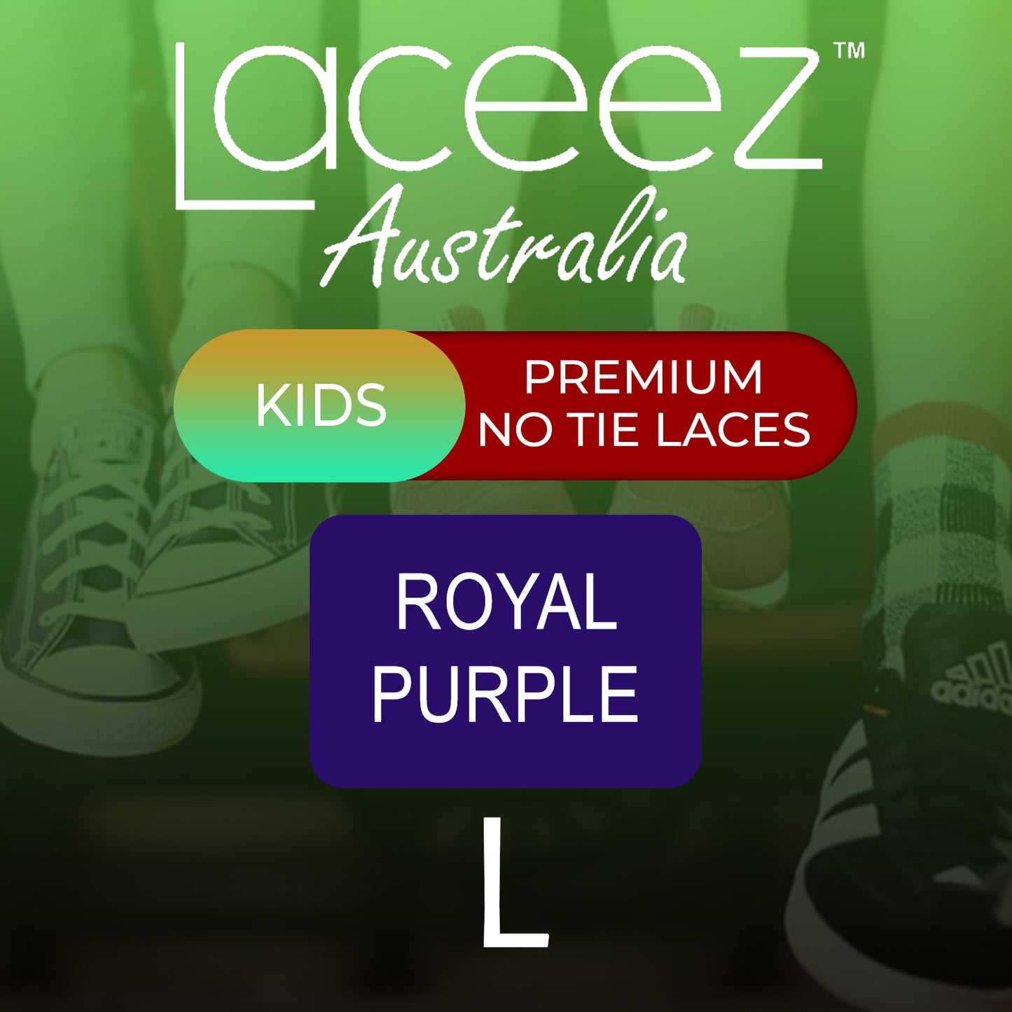 Kids Premium Laceez (1 Pair)