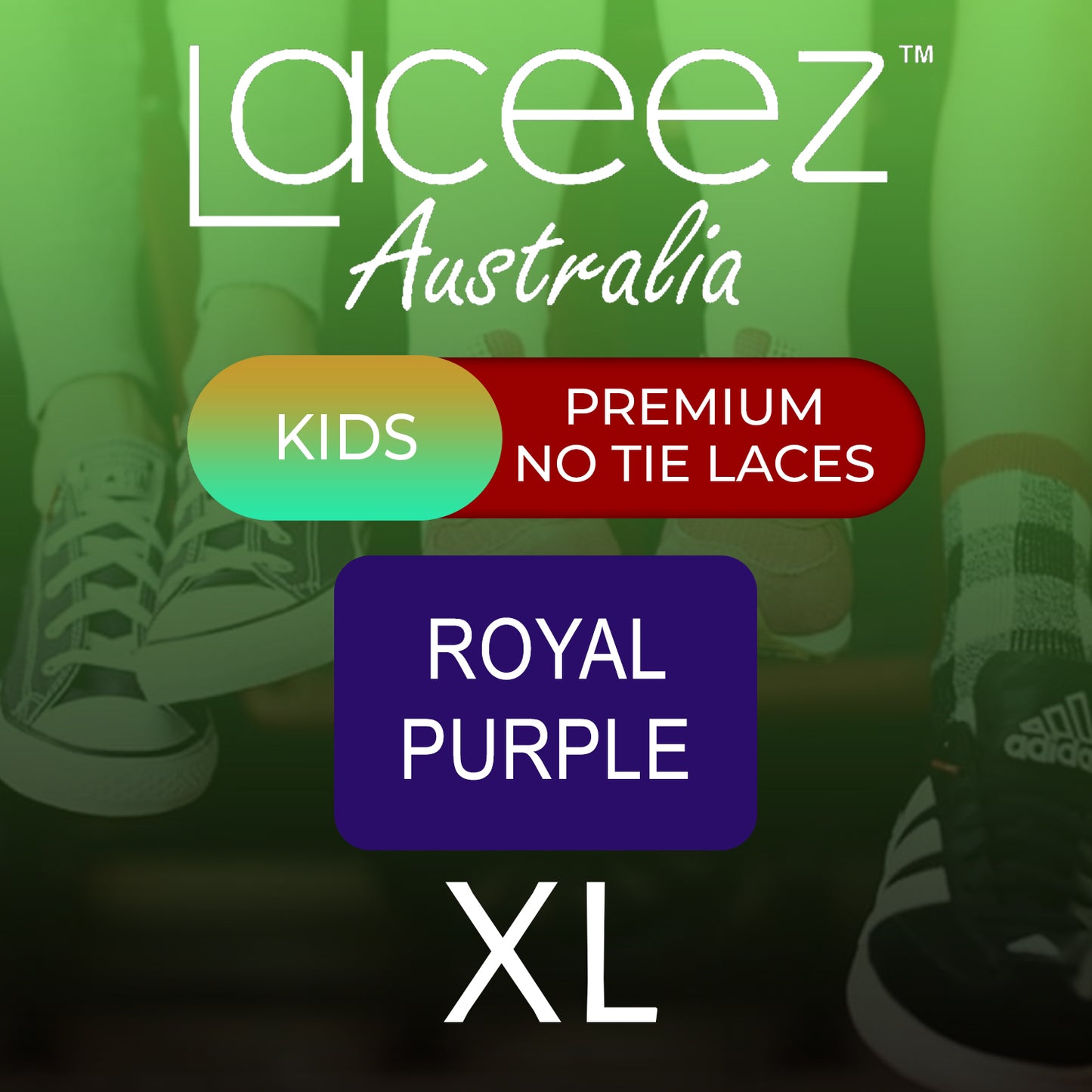 Kids Premium Laceez (1 Pair)